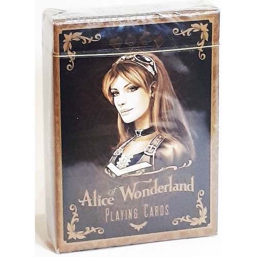 Alice Of Wonderland Playing Cards Gold  Editions 