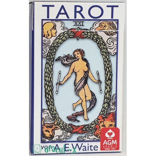 Tarot Waite Blau Mini